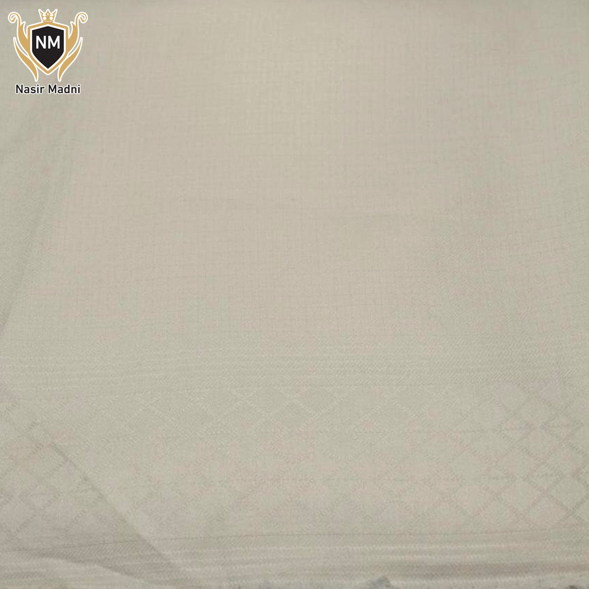 Challa Shawl – Ivory Grace by Nasir Madni